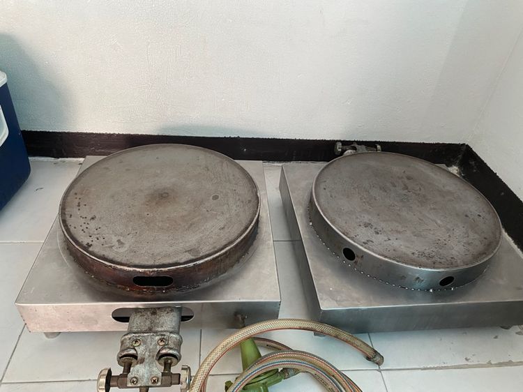 อุปกรณ์เครื่องครัวทำอาหาร เตาเครปญี่ปุ่น 14 นิ้ว   2 เตา