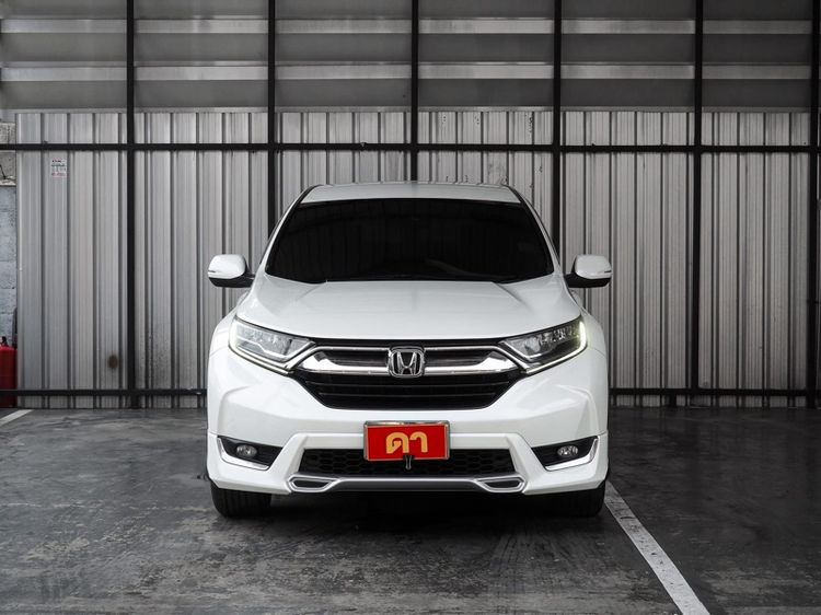 Honda CR-V 2018 2.4 E 2WD Utility-car เบนซิน ไม่ติดแก๊ส เกียร์อัตโนมัติ ขาว รูปที่ 2