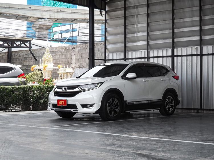 รถ Honda CR-V 2.4 E 2WD สี ขาว