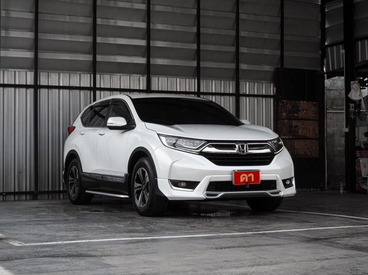 Honda CR-V 2018 2.4 E 2WD Utility-car เบนซิน ไม่ติดแก๊ส เกียร์อัตโนมัติ ขาว รูปที่ 3
