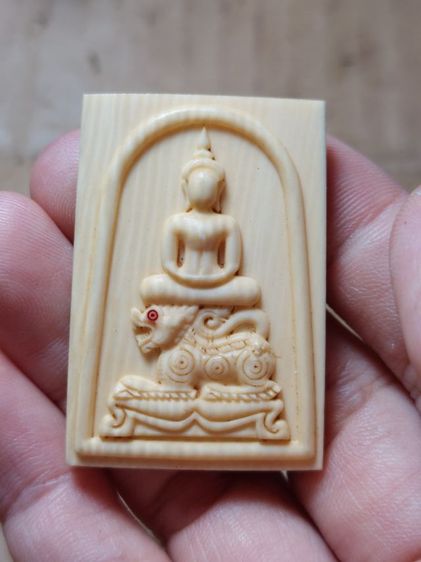 เครื่องรางพระสมเด็จประทับสิงห์หลวงพ่อหอมวัดชากหมากระยอง รูปที่ 8