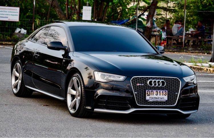 Audi Audi A5  2013 Coupe 45 TFSI quattro S-Line Sedan เบนซิน ไม่ติดแก๊ส เกียร์อัตโนมัติ ดำ