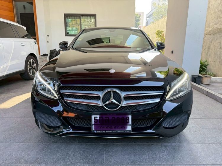 รถ Mercedes-Benz C-Class C200 สี ดำ