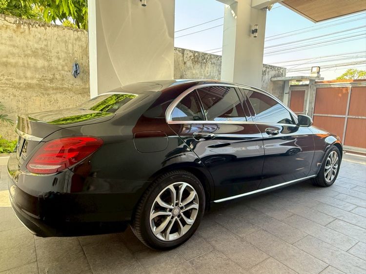 Mercedes-Benz C-Class 2016 C200 Sedan เบนซิน ไม่ติดแก๊ส เกียร์อัตโนมัติ ดำ รูปที่ 3