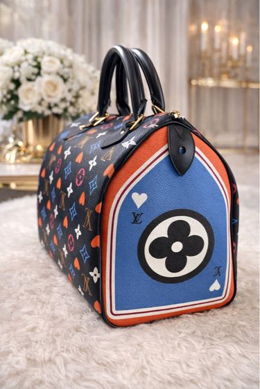 LV Black Monogram Multicolore Coated ปี 2020  รูปที่ 2