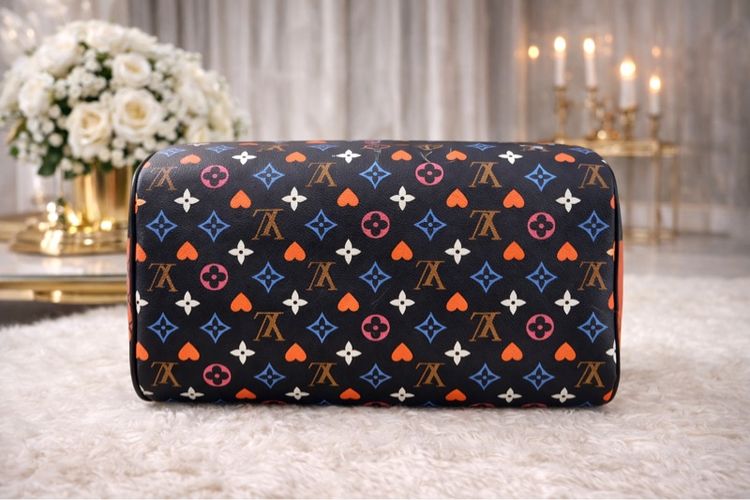 LV Black Monogram Multicolore Coated ปี 2020  รูปที่ 4