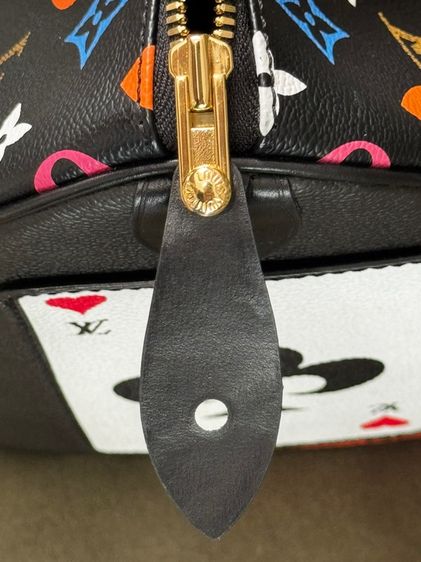 LV Black Monogram Multicolore Coated ปี 2020  รูปที่ 7