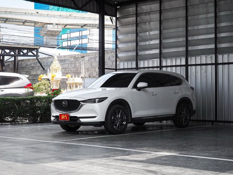 รถ Mazda CX-8 2.5 SP Exclusive สี ขาว