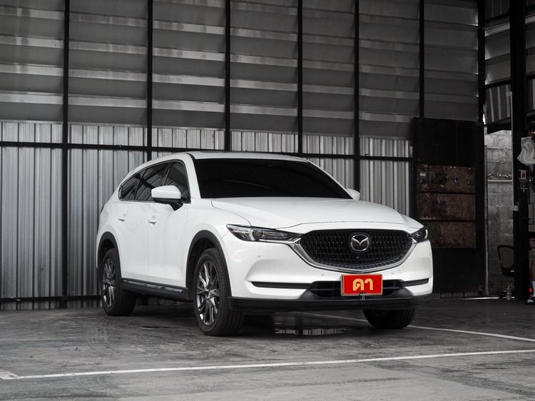 Mazda CX-8 2022 2.5 SP Exclusive Utility-car เบนซิน ไม่ติดแก๊ส เกียร์อัตโนมัติ ขาว รูปที่ 3