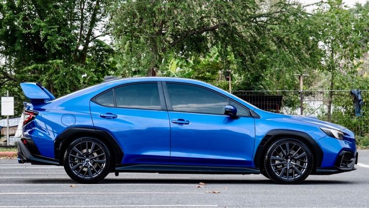 Subaru Impreza 2022 2.5 WRX Turbo 4WD Sedan เบนซิน ไม่ติดแก๊ส เกียร์อัตโนมัติ น้ำเงิน รูปที่ 4