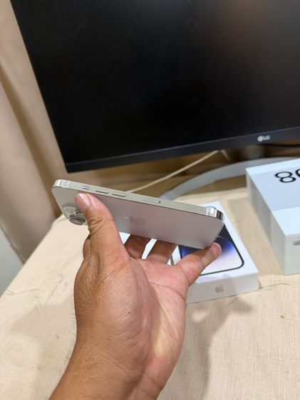 iPhone 14 Pro 128GB Silver สวยมาก เดิมๆ เครื่องศูนย์แท้ จอแท้  ใช้งานปกติ สอบถามเพิ่มเติมได้ครับ รูปที่ 8