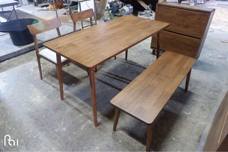 เก้าอี้บาร์ ท้อปทำจากไม้จริง เก้าอี้ทรงสูง ขาเหล็ก ผู้ผลิต รูปที่ 11