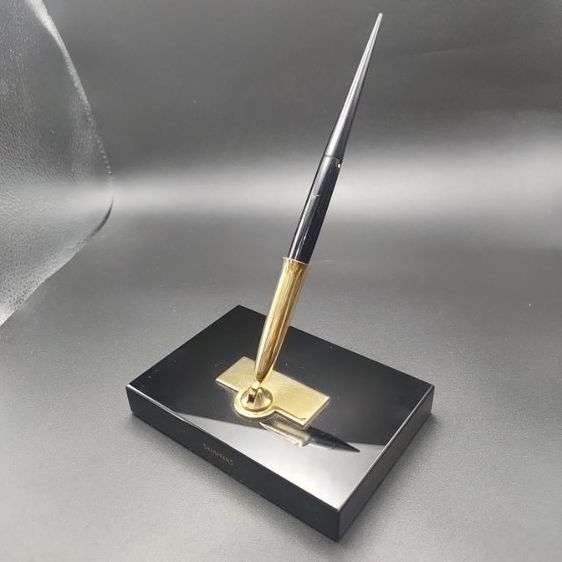 ปากกาหัวแร้งโบราณ Sheaffer s หัวทองคำ 14K พร้อมแท่นเสียบยุคปี 70-80 สภาพสมบูรณ์  รูปที่ 2