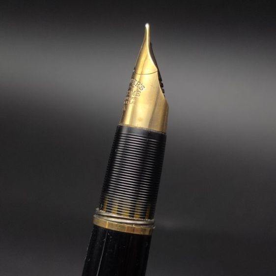 ปากกาหัวแร้งโบราณ Sheaffer s หัวทองคำ 14K พร้อมแท่นเสียบยุคปี 70-80 สภาพสมบูรณ์  รูปที่ 6