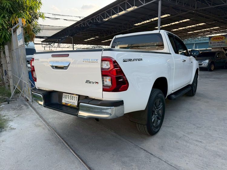 Toyota Hilux Revo 2020 2.4 Prerunner Mid Pickup ดีเซล ไม่ติดแก๊ส เกียร์อัตโนมัติ ขาว รูปที่ 4