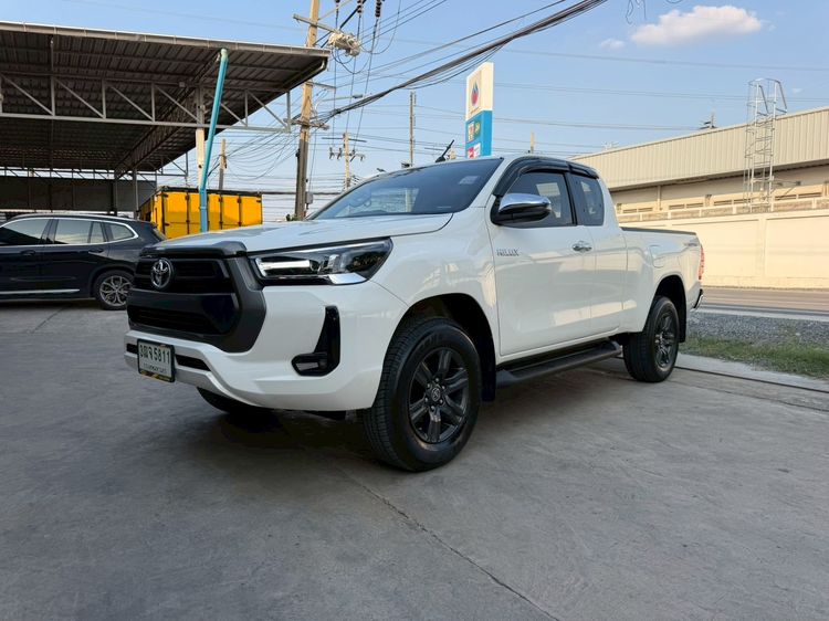 Toyota Hilux Revo 2020 2.4 Prerunner Mid Pickup ดีเซล ไม่ติดแก๊ส เกียร์อัตโนมัติ ขาว รูปที่ 2