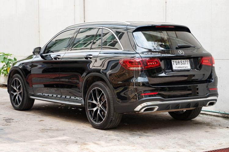 Mercedes-Benz GLC-Class 2021 GLC300 Utility-car ปลั๊กอินไฮบริด (PHEV) ไม่ติดแก๊ส เกียร์อัตโนมัติ ดำ รูปที่ 2