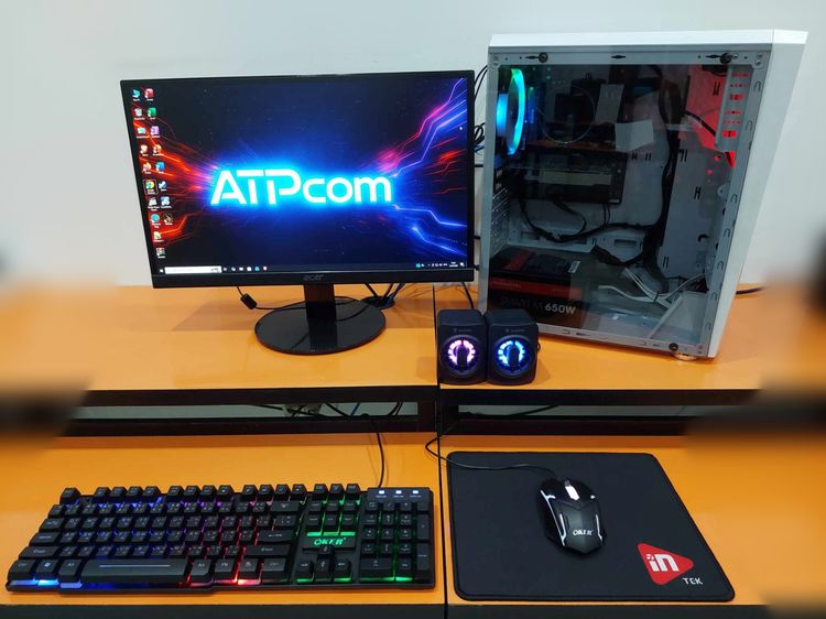 ขายคอมพิวเตอร์  พร้อมใช้  I3-12100F RAM 16GB GTX 1630 4GB จอ 22นิ้ว  75Hz ครบชุด รูปที่ 2