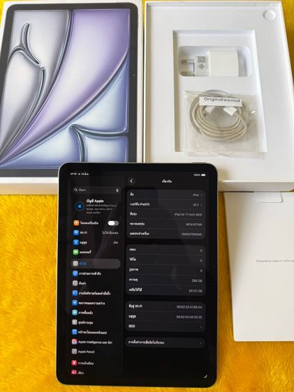 iPad Air M3-air7-256GB.ใหม่มากประกันCarepls รูปที่ 2