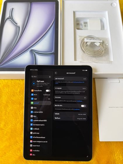 iPad Air M3-air7-256GB.ใหม่มากประกันCarepls รูปที่ 3