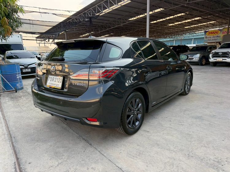 Lexus CT200h 2011 1.8 F Sport Pickup ไฮบริด ไม่ติดแก๊ส เกียร์อัตโนมัติ เทา รูปที่ 4