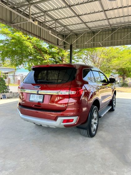 Ford Everest 2016 3.2 Titanium Plus 4WD Utility-car ดีเซล ไม่ติดแก๊ส เกียร์อัตโนมัติ แดง รูปที่ 2