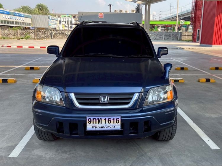 Honda CR-V 2001 2.0 EXi Limited 4WD Utility-car เบนซิน ไม่ติดแก๊ส เกียร์อัตโนมัติ น้ำเงิน รูปที่ 2