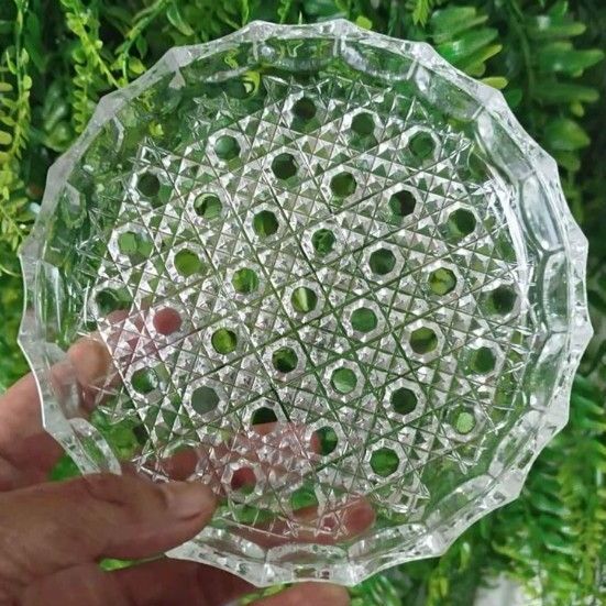 จานแก้ว x 3