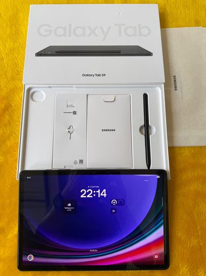 Samsung Tab S9-12-256GB-มีประกันศูนย์