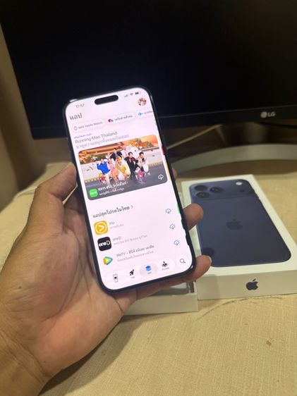 iPhon 17 Pro Max 256GB Deep Blue อายุไม่กี่วัน สวยใสไร้รอย รับเทิร์นทุกรุ่นสอบถามได้คัฟ รูปที่ 7