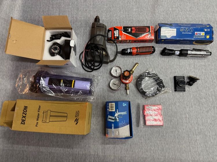 ขายเหมาด่วน รวมเครื่องมือช่างอุปกรณ์ ของใหม่-เก่า ราคา5,000บาท (ทั้งหมด11รายการ) รูปที่ 2