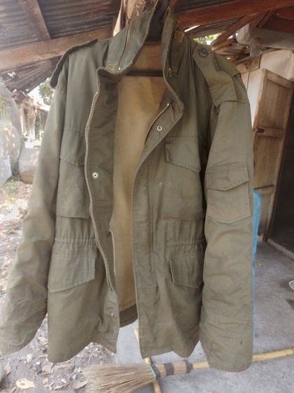 เเสี้อคลุม M65 งานไทยแท้ สงครามเวียดนาแท้ รูปที่ 8