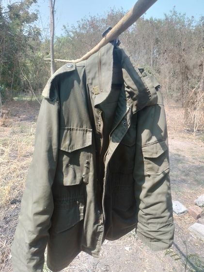 เเสี้อคลุม M65 งานไทยแท้ สงครามเวียดนาแท้ รูปที่ 7