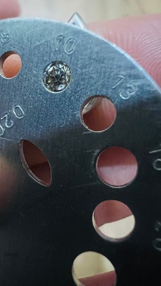 จี้ทองแท้ 14-18k เพชรแท้ 10-13 ตังค์ เพชรสวย vs น้ำงาม เหลี่ยม รูปที่ 14