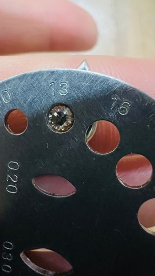 จี้ทองแท้ 14-18k เพชรแท้ 10-13 ตังค์ เพชรสวย vs น้ำงาม เหลี่ยม รูปที่ 13