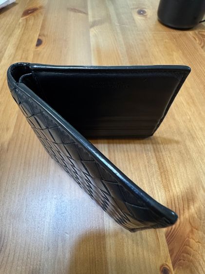 กระเป๋าสตางค์ bottega veneta สีดำ รูปที่ 7