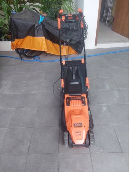 รถตัดหญ้าไฟฟ้าใบมีด 34cm สภาพดี ใช้งานน้อยมาก รูปที่ 6
