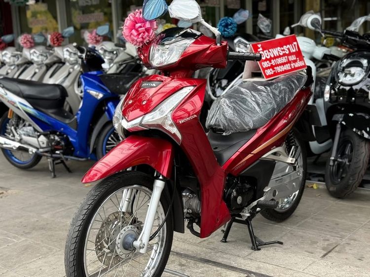 Wave125i สตาทมือ รถบ้านมือเดียวซื้อสด รูปที่ 6