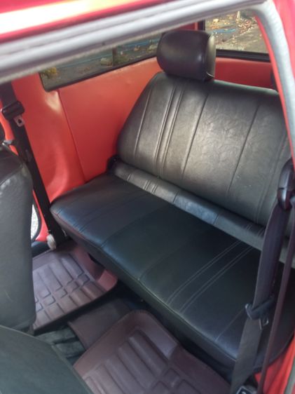 Daihatsu Mira 1991 850 Sedan เบนซิน ไม่ติดแก๊ส เกียร์ธรรมดา ส้ม รูปที่ 4