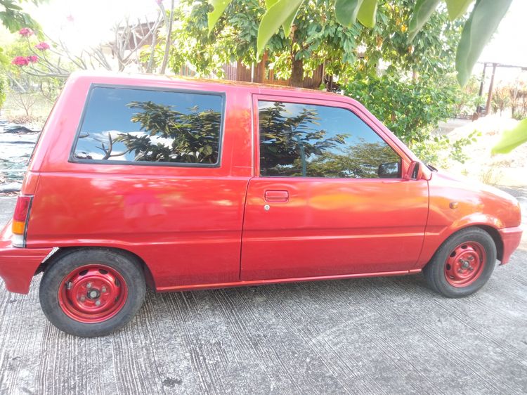 Daihatsu Mira 1991 850 Sedan เบนซิน ไม่ติดแก๊ส เกียร์ธรรมดา ส้ม รูปที่ 2