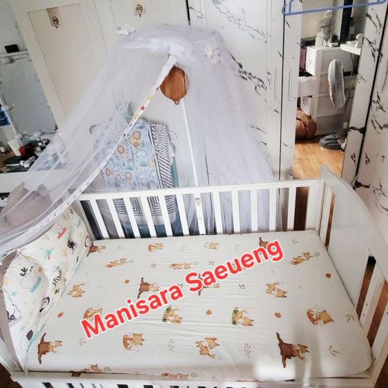 เตียงนอนพร้อมฟูกเด็ก รูปที่ 2