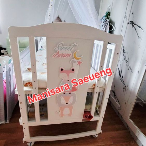 เตียงนอนพร้อมฟูกเด็ก