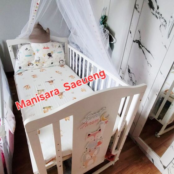 เตียงนอนพร้อมฟูกเด็ก รูปที่ 3