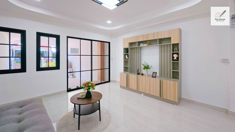 มีบางส่วน ขายบ้าน หมู่บ้านนวกานต์ 2 ห้องนอน 2 ห้องน้ำ พร้อมเฟอร์นิเจอร์ ทำเลดีใกล้รามอินทรา ใกล้ห้าง Fashion Island  เดินทางสะดวก พร้อมเข้าอยู่ได้เลย รูปที่ 4