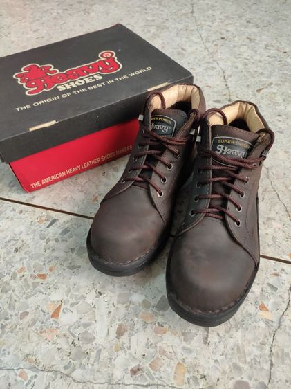 น้ำตาล หนังแท้ รองเท้าบู๊ท UK 8.5 | EU 42 2/3 | US 9 อื่นๆ รองเท้าเซฟตี้  (Heavy Shoes) ของแท้ 💯