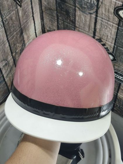 อื่นๆ หมวกกันน็อค แนว bozo สภาพสวย มีแกป คอหนัง