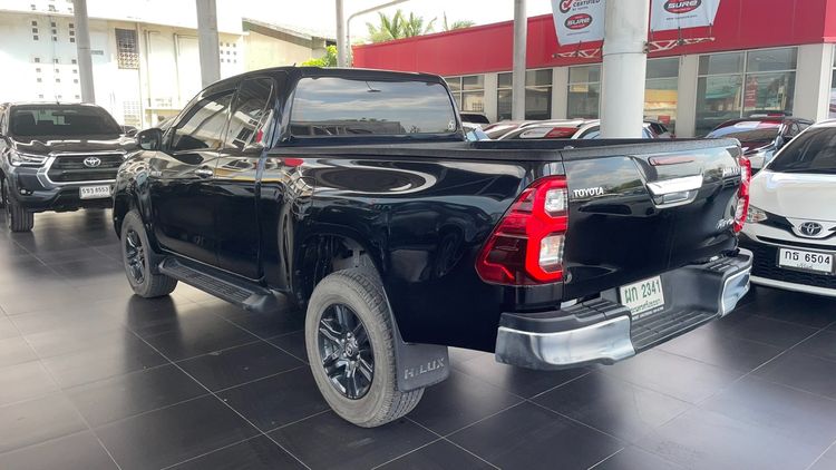 Toyota Hilux Revo 2022 2.4 Entry Pickup ดีเซล ไม่ติดแก๊ส เกียร์อัตโนมัติ ดำ รูปที่ 3