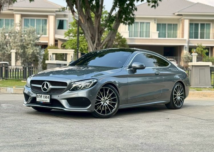 Mercedes-Benz C-Class 2018 C250 Sedan เบนซิน ไม่ติดแก๊ส เกียร์อัตโนมัติ เทา