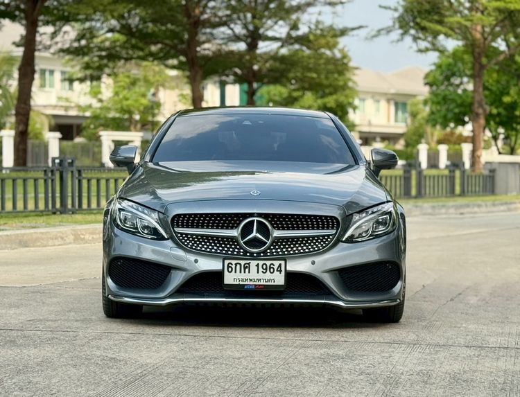 Mercedes-Benz C-Class 2018 C250 Sedan เบนซิน ไม่ติดแก๊ส เกียร์อัตโนมัติ เทา รูปที่ 2