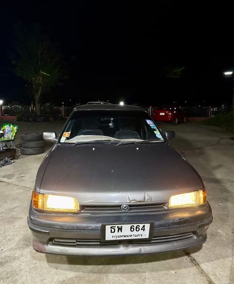 Mazda 323 1994 1.6 SGLX Sedan เบนซิน ไม่ติดแก๊ส เกียร์อัตโนมัติ เทา รูปที่ 2